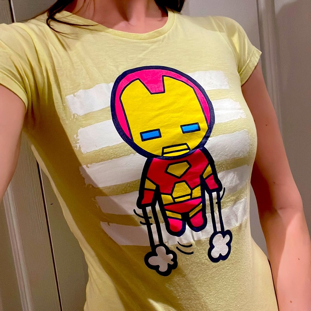 4 for $25! Marvel Iron Man Cartoon T-shirt